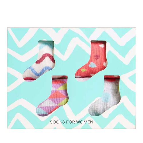 White Stuff 4Pk Hotch Potch Ankle Socks